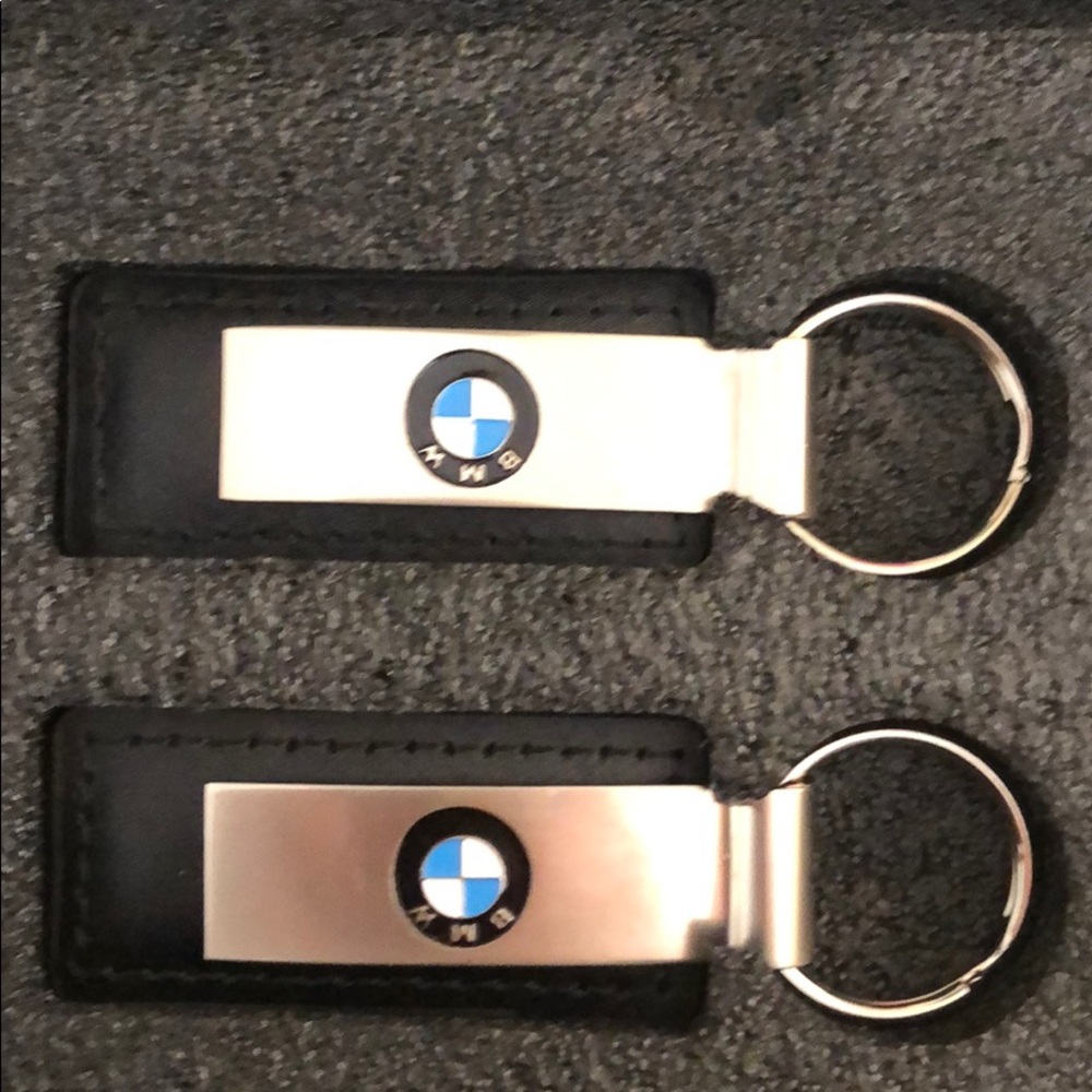 BMW keychains, these were a gift from BMW
